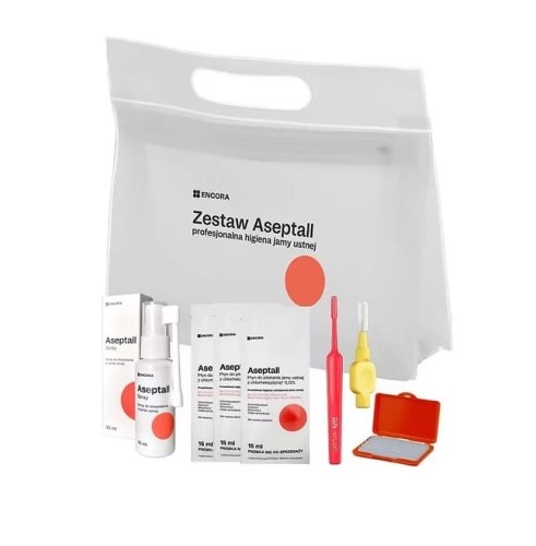 Aseptall kieferorthopädisches Set - Pflege während der kieferorthopädischen Behandlung