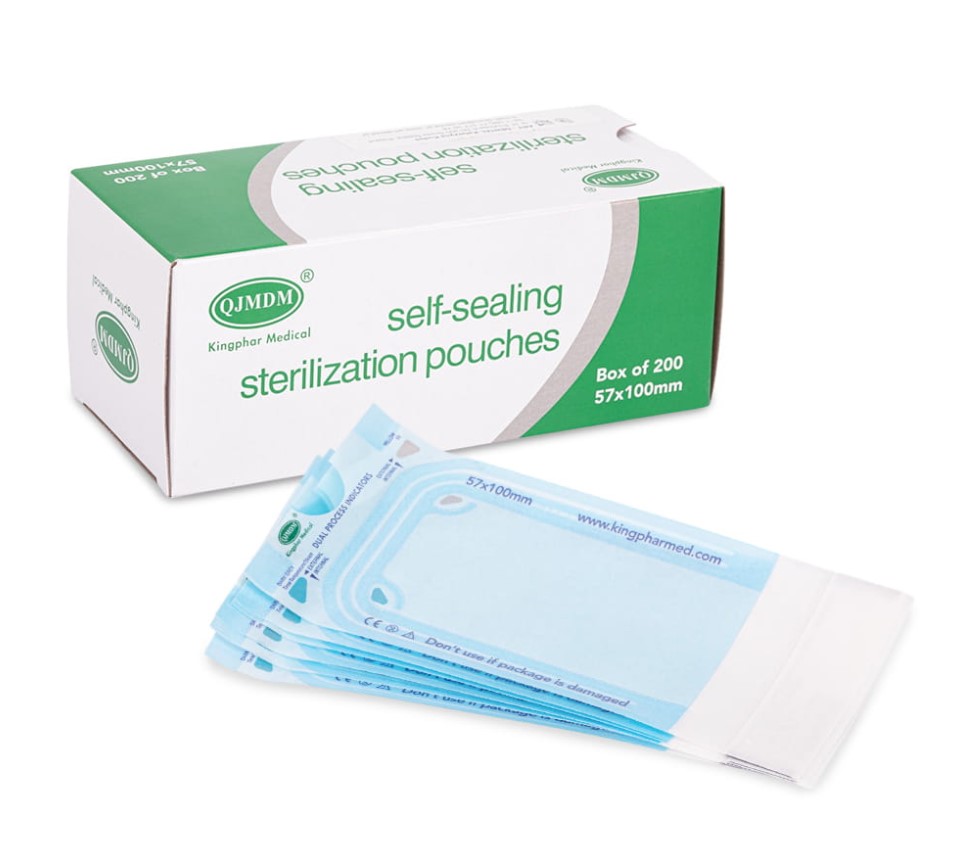 57mm *100mm 200 Stk. Sterilisationsfolien-Beutel