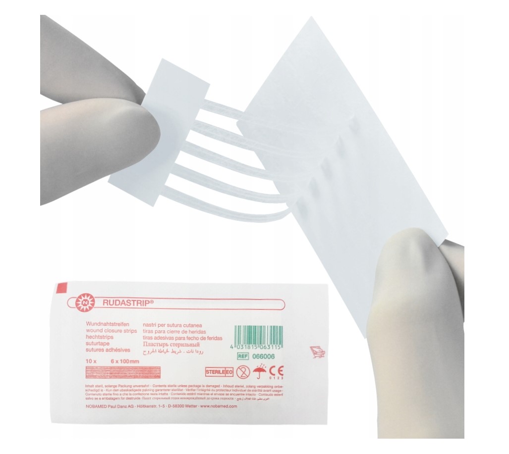 Rudastrip Wundverschlussstreifen 6mm* 100mm 10Stk – Bild 2