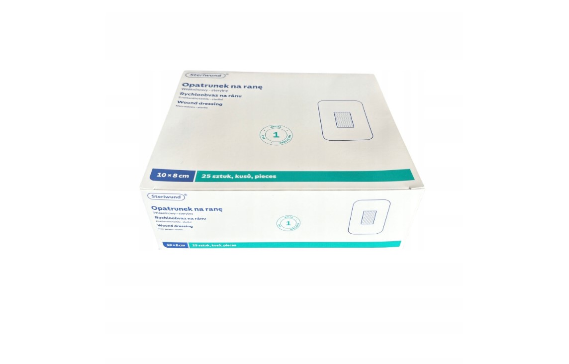 Verband mit STERIWUND Saugeinlage 8cm x 10cm 25Stk.