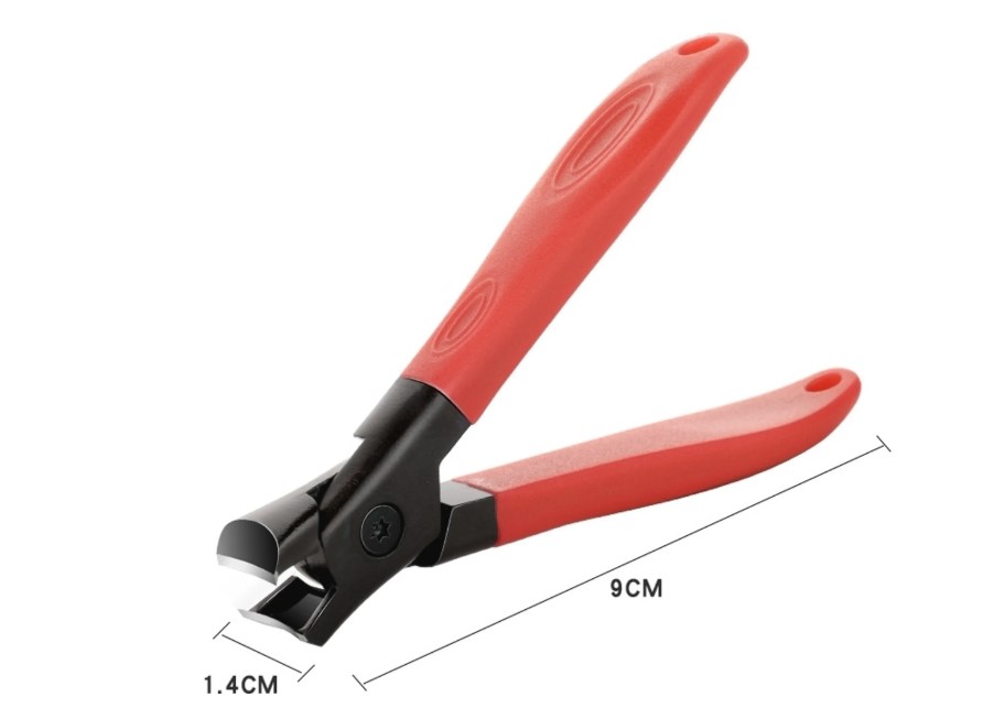 Dicker Nagelschneider