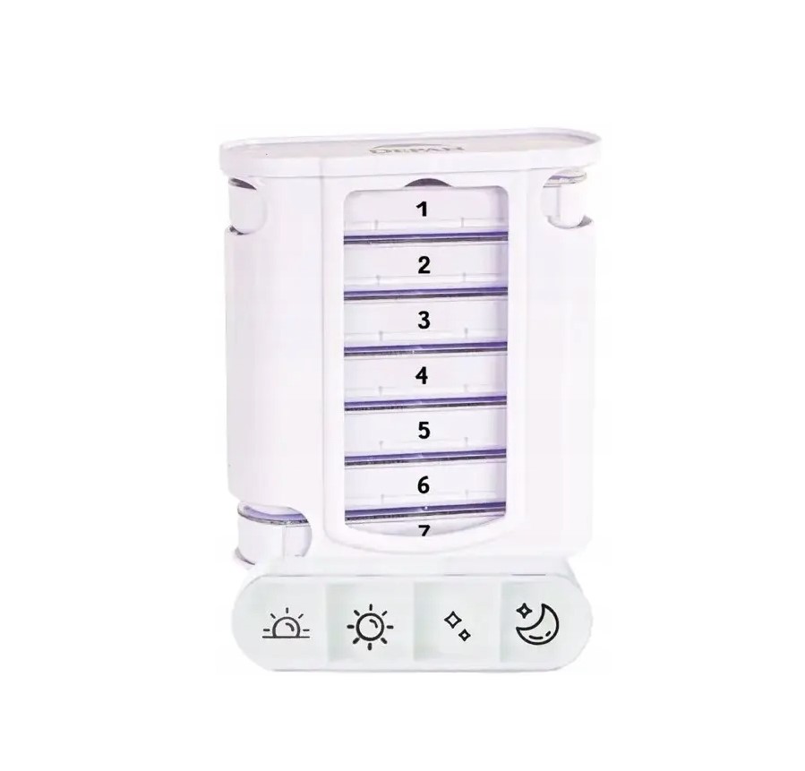 Wöchentlicher Medikamentenbehälter - Standgehäuse