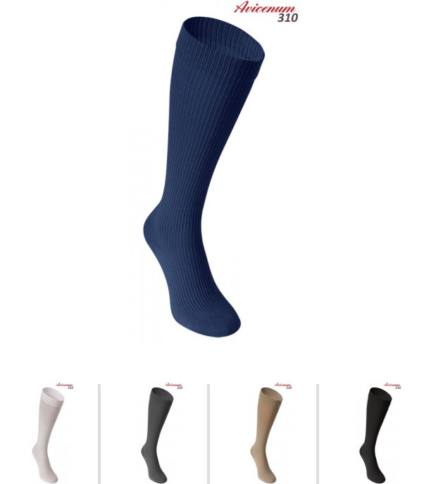 Avicenum PHLEBO 310 AD TRAVEL Größe 42-44 5090 marineblau Kniestrümpfe mit geschlossenen Zehen