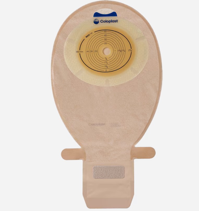 SenSura Stomabeutel 1St. 500ml 10-76mm Fleisch offen 154800