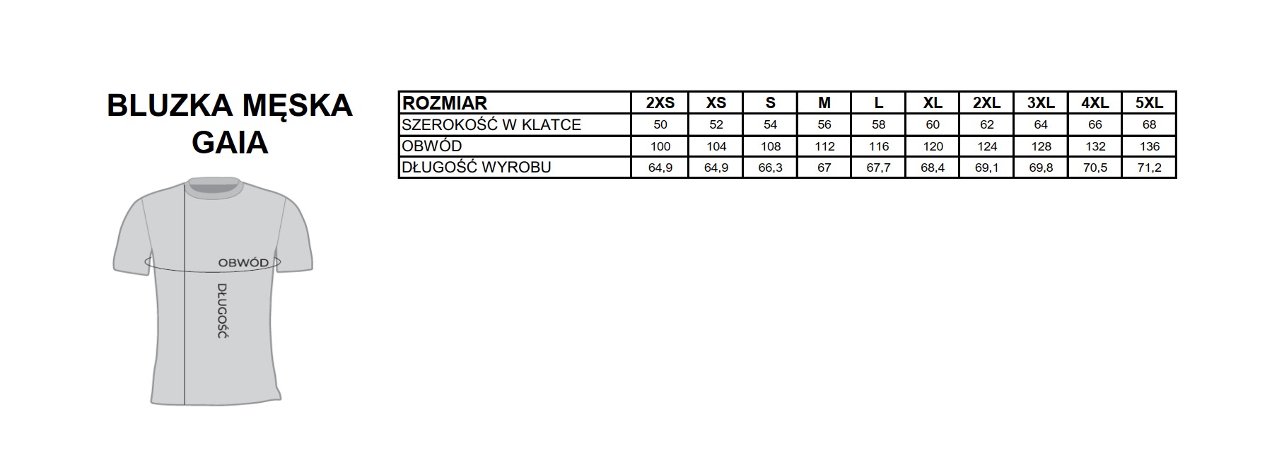 Medizinische Bluse GAIA Herren Meer 3XL