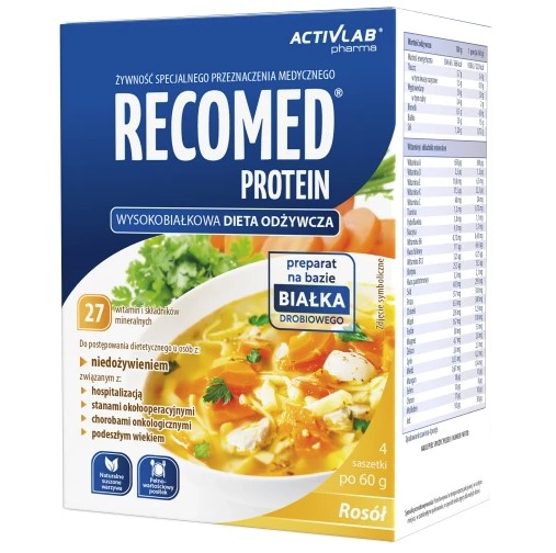 Recomed Protein 4x60g Brühe