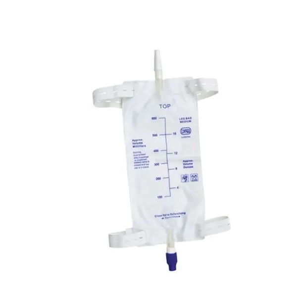 Urinbeutel 900ml 1St. beinmontiert rechteckig