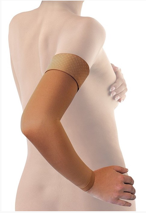 Avicenum Kompressionsmanschette LYMPHO 360 M LONG 2D 8001 natur, mit Keder, ohne Manschette