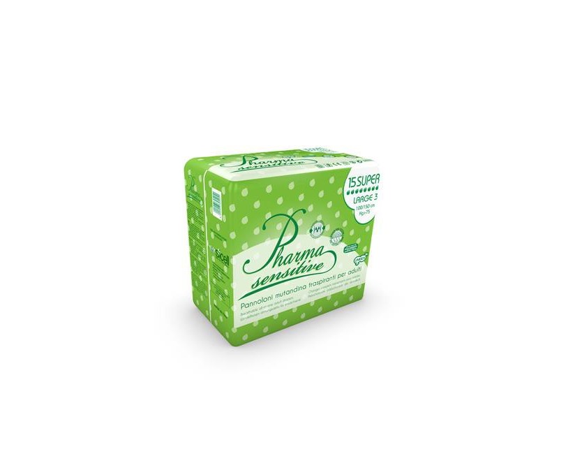 PHARMA SENSITIVE Large Super 15 Stück Windeln – Bild 2