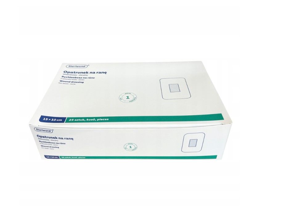 Verband mit STERIWUND Saugeinlage 15cm x 10cm 25Stk.