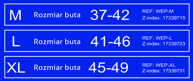 WEPedi Fußfixierbandage Größe XL 10St. – Bild 4