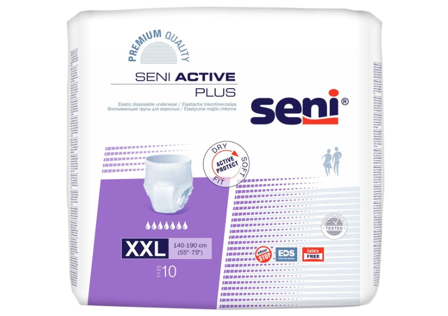Seni Active Plus 2X- LARGE saugfähige Höschen 10St.