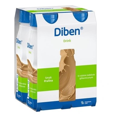 Fresenius Diben Getränk 4x200ml Praline