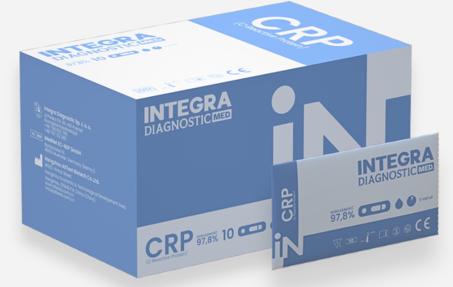 Semiquantitativer CRP-Test 10 Stk.