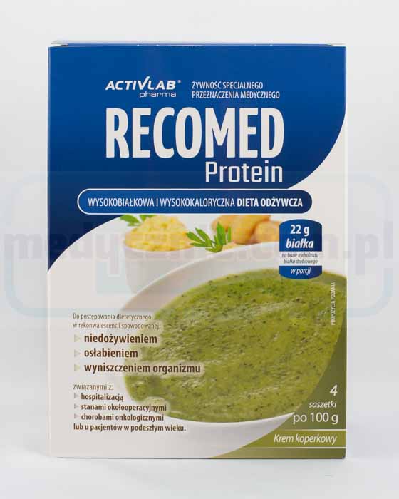 Recomed Protein 4x100g Dillcreme