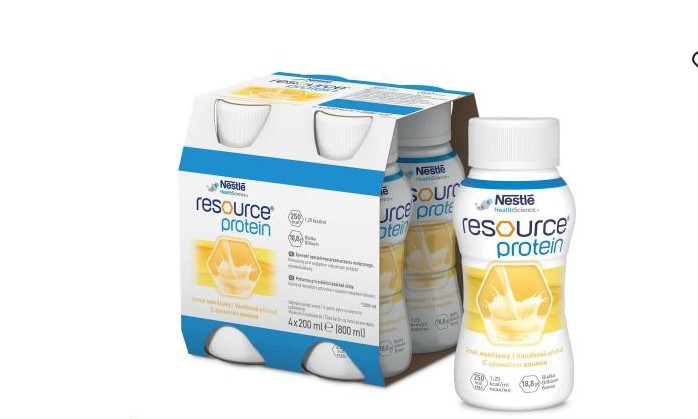 Resource Protein 4x200ml Vanille Geschmack
