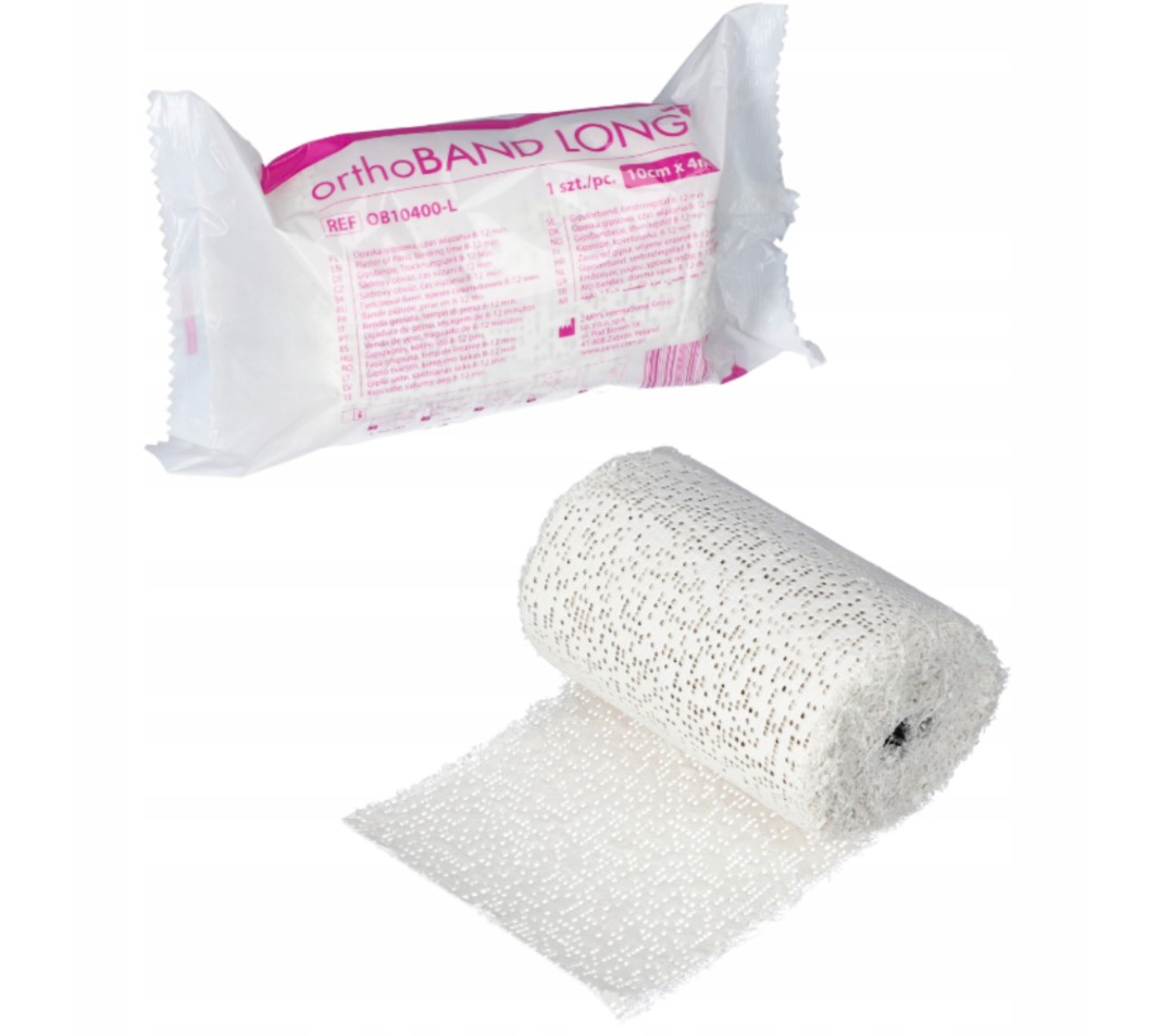 Gipsband 10cm x 4m 1Stück orthoBAND LONG