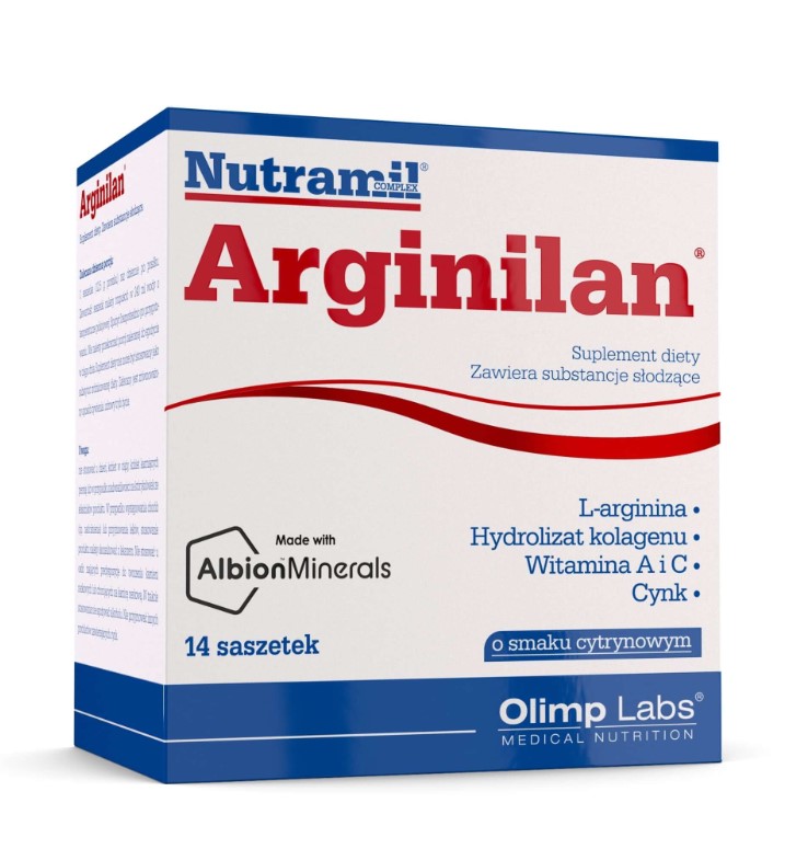 Olimp Arginilan Zitrone 14 Portionsbeutel