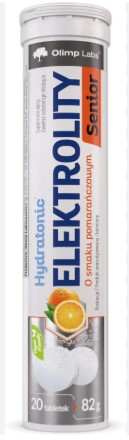 Olimp Hydratonic Elektrolyte Senior 20 Tabletten orange