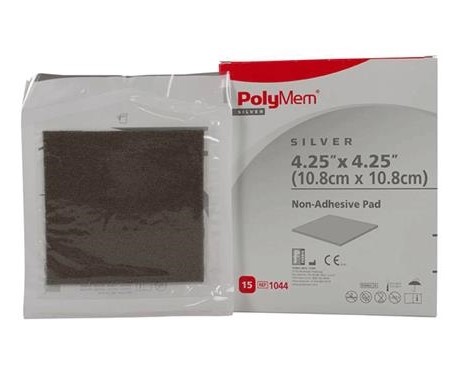 PolyMem Silber 1124 Nicht klebendes Pad 10.8x32 1St.