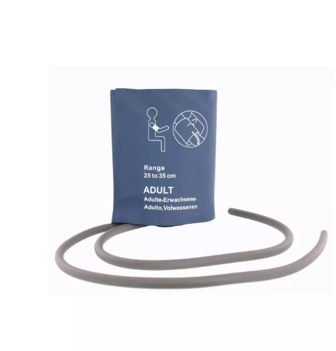 UNIMED U1880D 2-Schlauch-Manschette für elektronische Blutdruckmessgeräte für Erwachsene