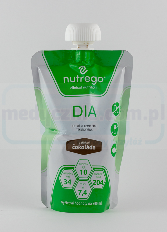 Nutrego DIA 12x200 ml Schokolade