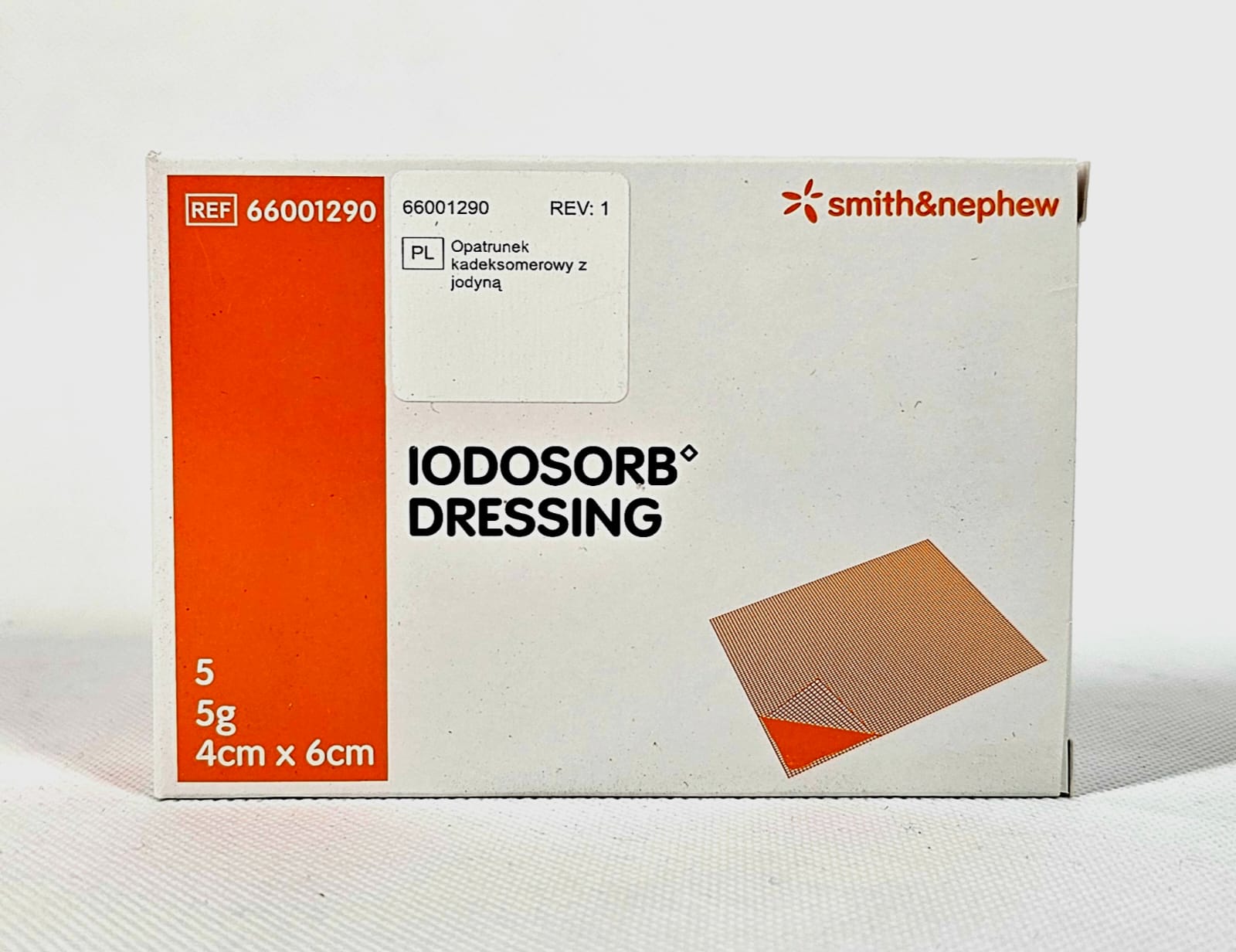 Jodosorb Dressing 5g 4* 6cm 1pc Verband mit Jod – Bild 2