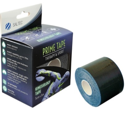 Kinesiotherapie-Band 5cm *5m 1Stück schwarz