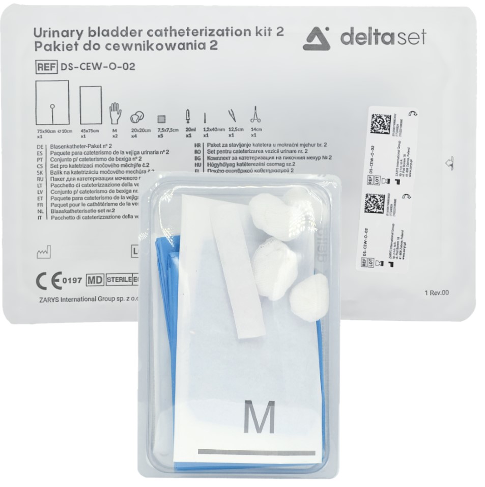 Deltaset steriles Katheterisierungsset DS-CEW-O-02