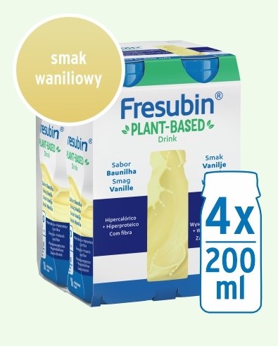 Fresubin Pflanzenbasiert 4x200ml Getränk Vanille – Bild 2