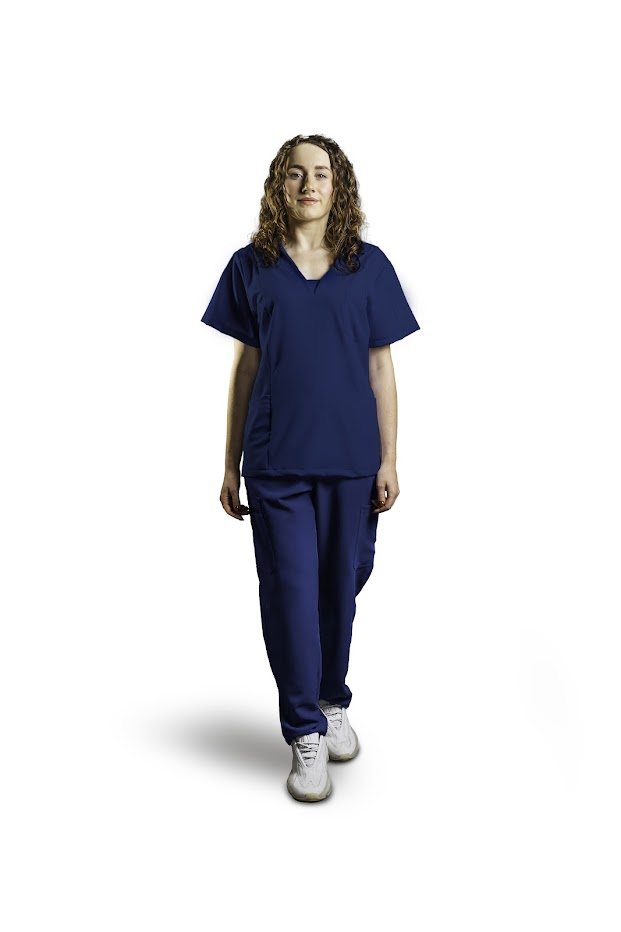 Medizinischer Kittel GAIA Damen navy blau XXL