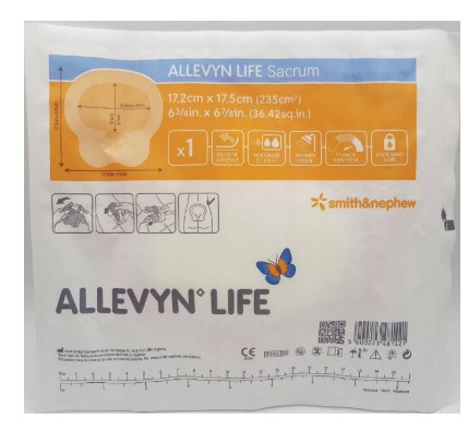 Allevyn Life Sacrum 17.2* 17.5cm 1St. Schaumstoffverband