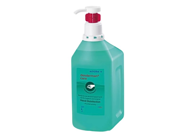 Desderman care 500ml mit Pumpe Alkohol Händedesinfektionsmittel