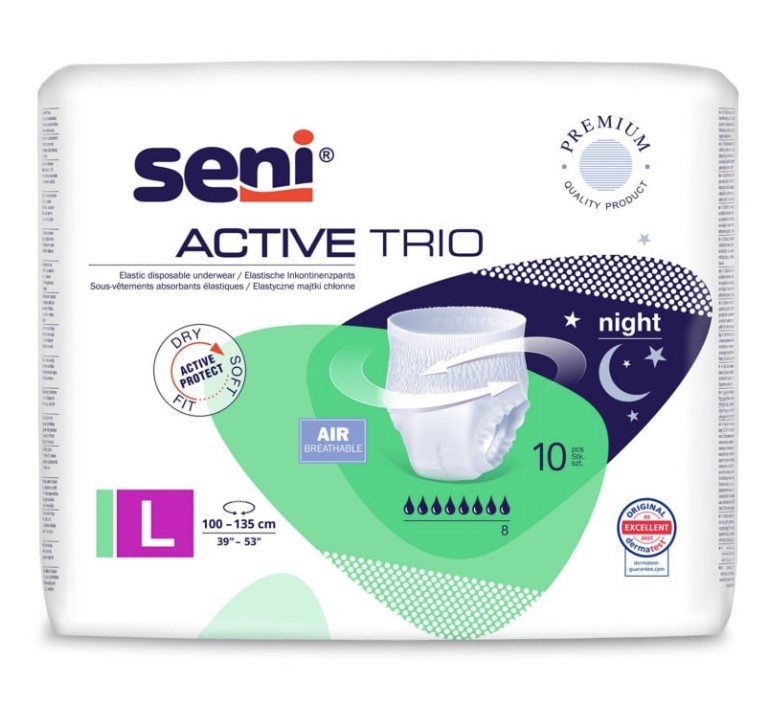 Seni Active Trio LARGE saugfähige Slips 10Stück