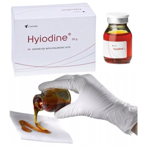 Hyiodine 50g Jodkomplex mit Hyaluronsäure