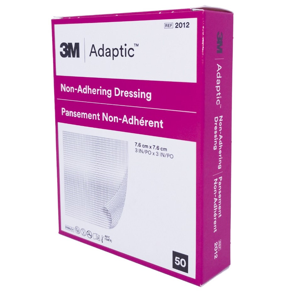 ADAPTIC 7.6cm* 7.6cm feuchtes, antihaftbeschichtetes Pflaster 1 Stk. – Bild 2