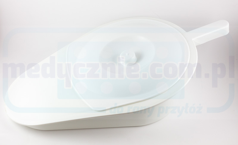 Sanitärbecken mit Deckel Kunststoff weiß – Bild 2