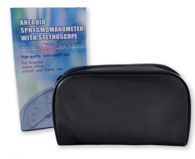 HS-50A Blutdruckmessgerät mit Zifferblatt und Stethoskop – Bild 2