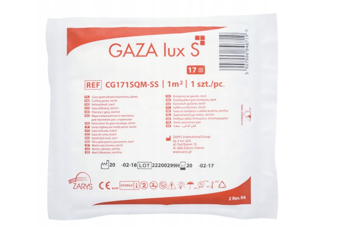 Steriler Verbandmull 17N 1/2m2 1St. – Bild 2