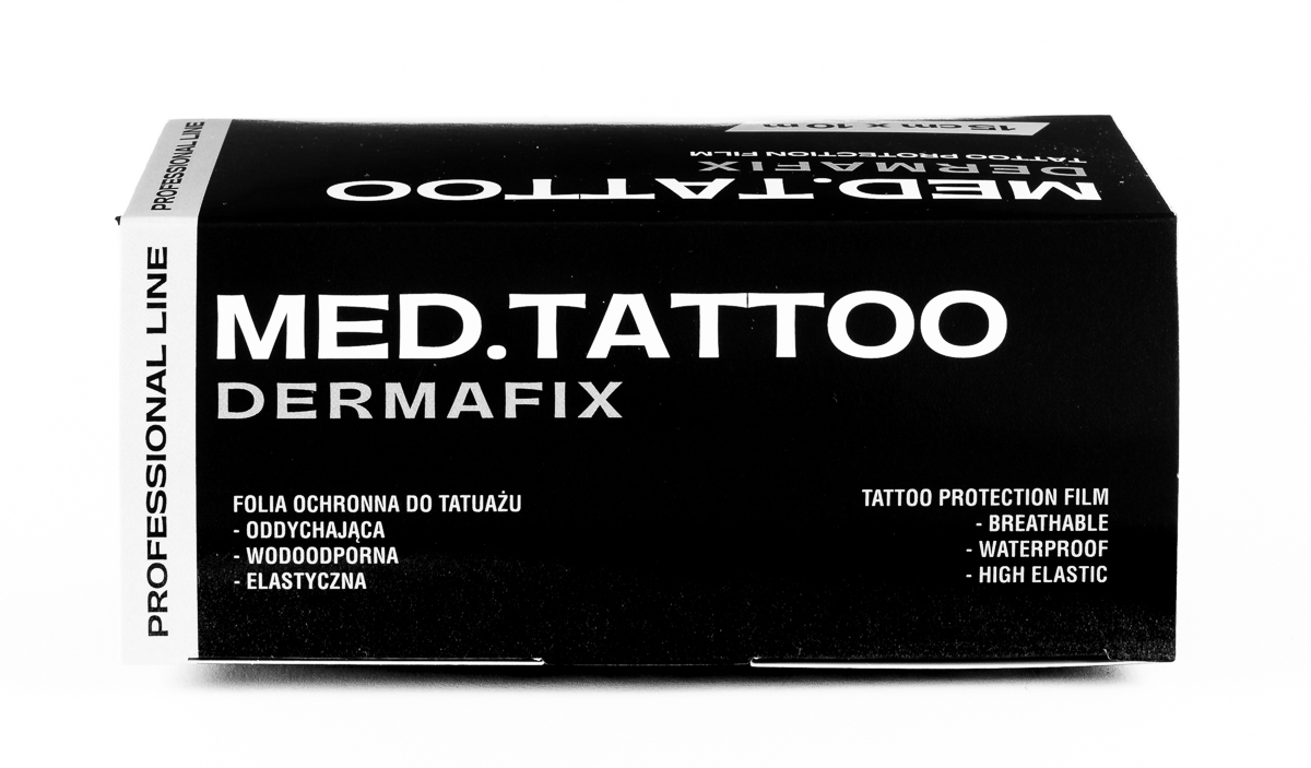 MED.TATTOO DERMAFIX 15cm* 10m Tätowierschutzfolie – Bild 2
