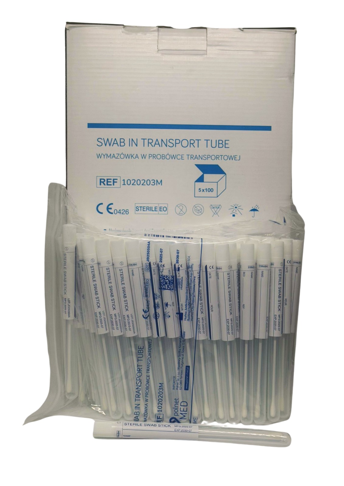 Abstrichmedium Packung steril 1St.