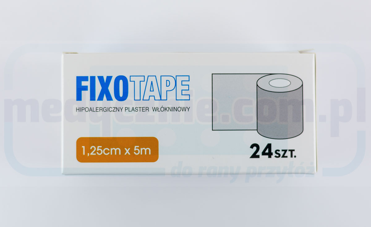 FIXOTAPE hypoal. nicht gewebtes Pflaster 1,25cm*5m 1pc