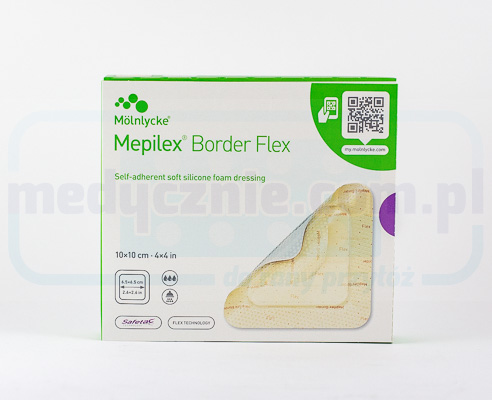 Mepilex Border Flex 10cm* 10cm 1St.