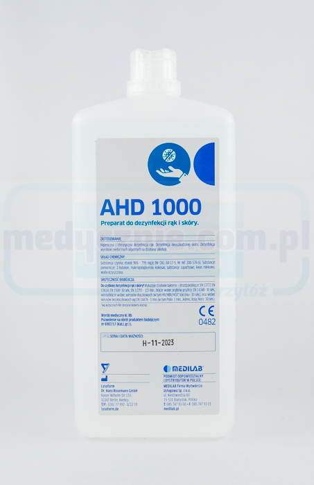 AHD 1000 1L Hand- und Hautdesinfektion