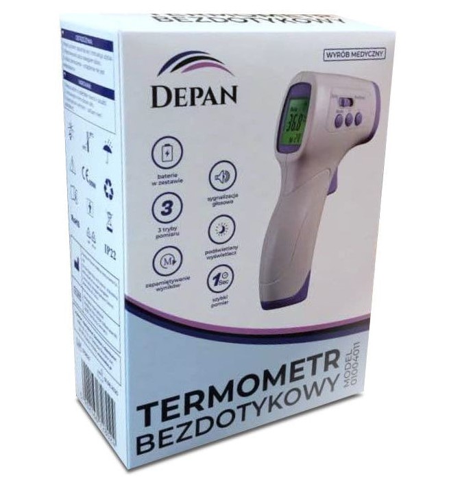 Berührungsloses Infrarot-Thermometer DEPAN 01004011 – Bild 4