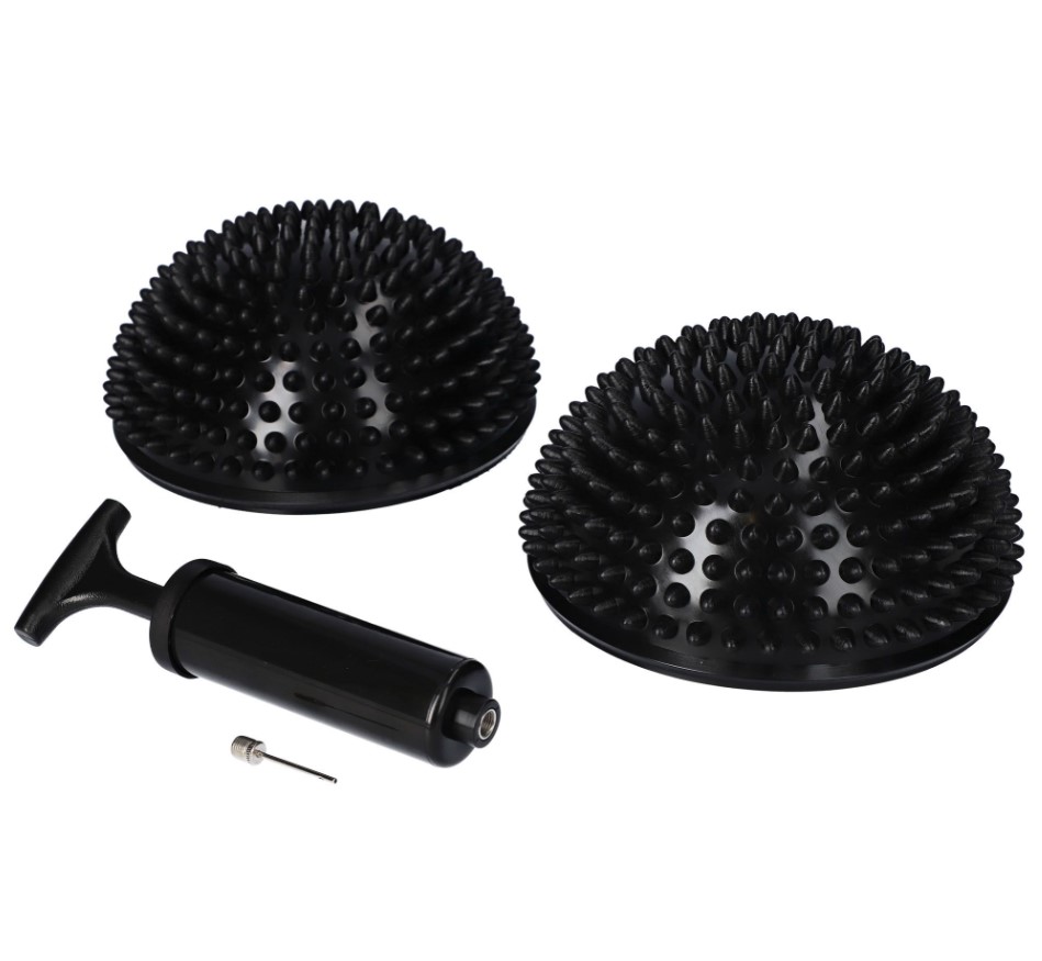 Sinneskissen/Hemisphäre gelbBALANCE schwarz 2St.