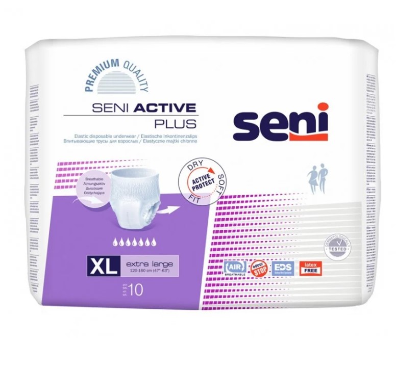 Seni Active Plus saugfähige Höschen X-LARGE 10St.