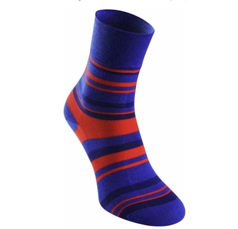 Avicenum DiaFit CLASSIC Größe 36-39 Paar 5030 dunkelblau/rot Diabetikersocken