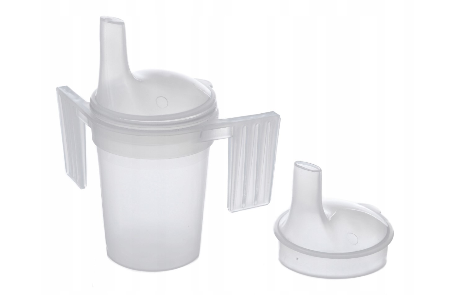 200ml Becher mit Deckel und Griffen Gießkanne für Patienten