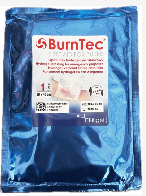 BurnTec 10x40cm Hydrogel-Verband 1Stk.